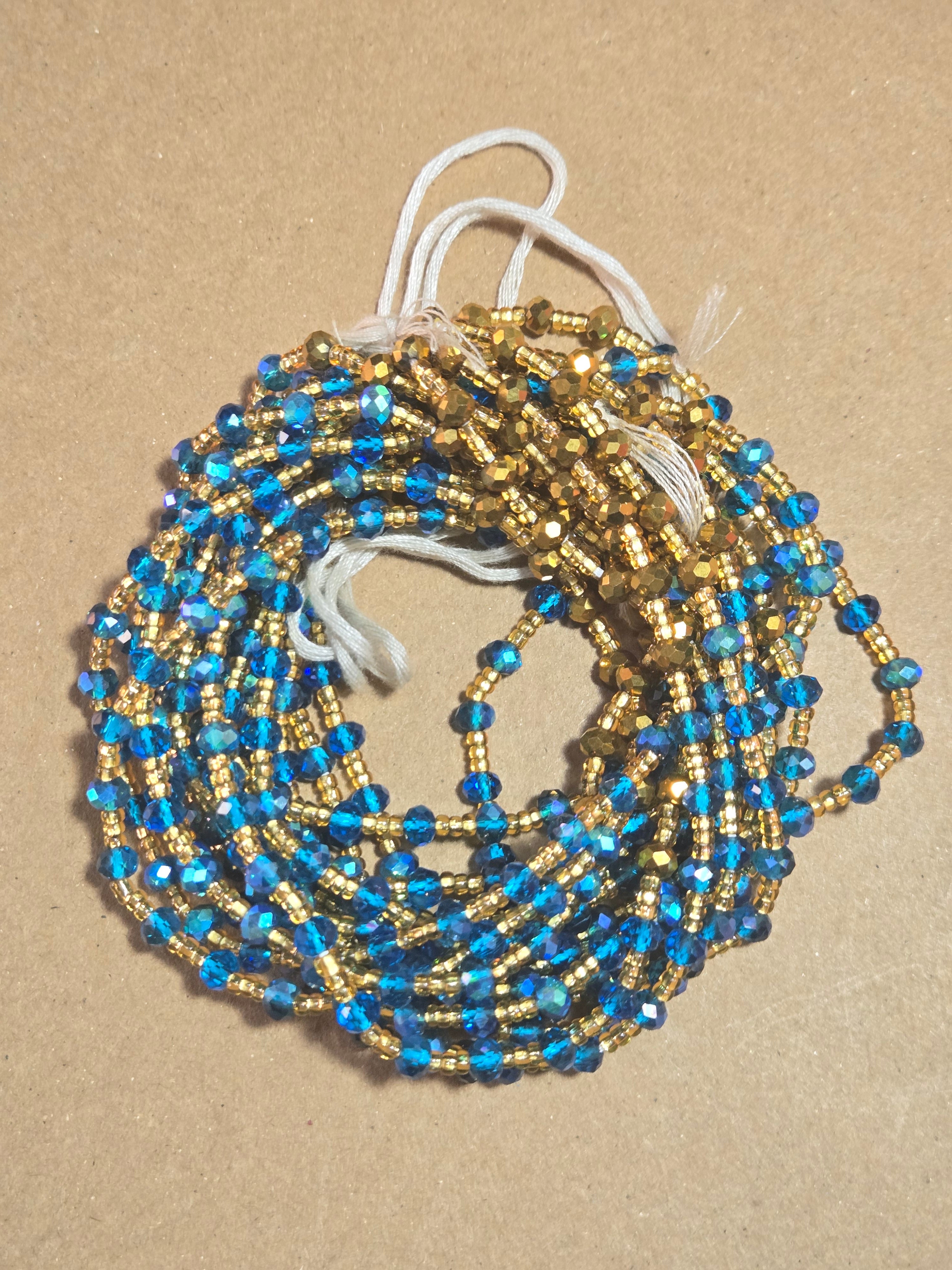 Assorted Crystal Waist Beads - Wholesale