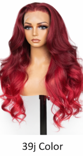 Princess Pink Brazilian Hair 24'  Glueless Body Wave Human Hair Pre-cut Lace Front Wigs