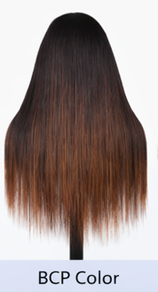 Red Glueless Straight 24' HD Lace Frontal Human Hair Wigs Body Wave