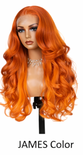 Ash Blonde Balayage Wig 24' Human Hair Body Wave Wear and Go Glueless Blonde Prebleached