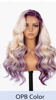 Ash Blonde Balayage Wig 24' Human Hair Body Wave Wear and Go Glueless Blonde Prebleached