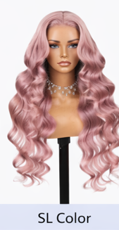 Brown Highlight 24' Transparent Luxurious Glueless HD Lace Frontal Body Wave Wig Salon-Quality Lace Closure Human Hair
